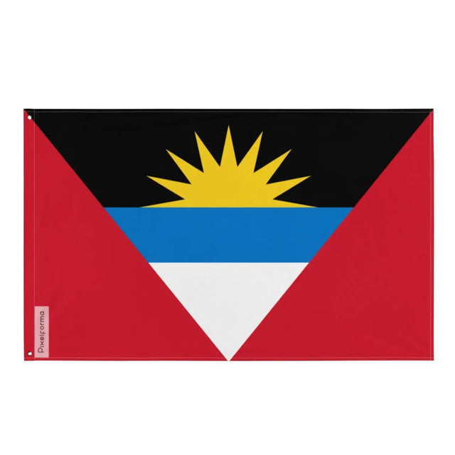 Drapeau antigua-et-barbuda plusieurs tailles en polyester - pixelforma