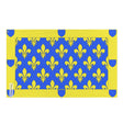 Drapeau ardèche polyester résistant avec œillets à gauche