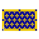 Drapeau ardèche polyester résistant œillets à gauche