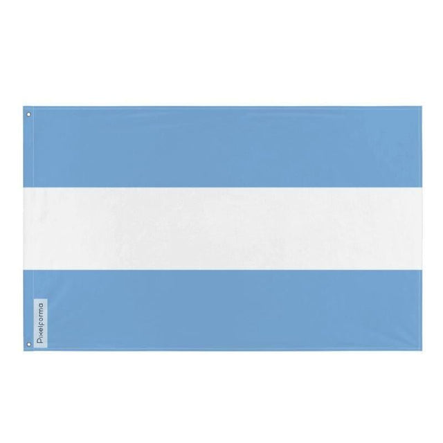 Drapeau argentine utilisé à la marge jusqu'en 1985 en plusieurs tailles 100 % polyester Imprimer avec Double ourlet - Pixelforma 