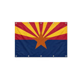 Drapeau de l'Arizona format S en polyester avec dix œillets