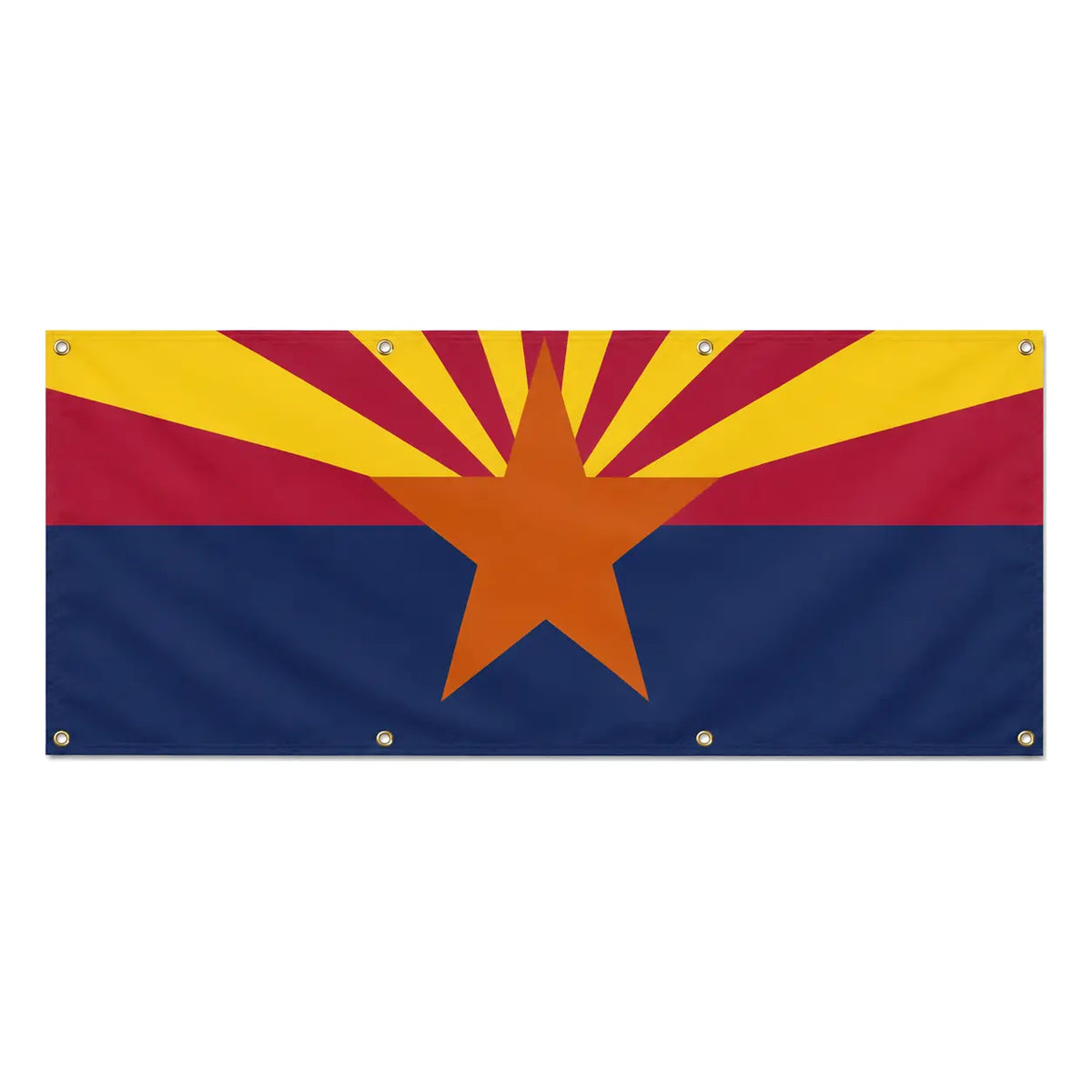 Drapeau arizona polyester résistant aux intempéries œillets