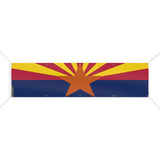 Drapeau arizona polyester résistant aux intempéries 10 œillets