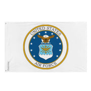 Drapeau armée de l’air états-unis polyester œillets gauche