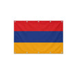 Drapeau de l'Arménie format S en polyester avec dix œillets