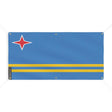 Drapeau aruba polyester résistant aux intempéries œillets