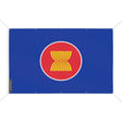 Drapeau asean en polyester résistant aux intempéries
