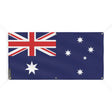 Drapeau australie polyester résistant avec œillets robustes