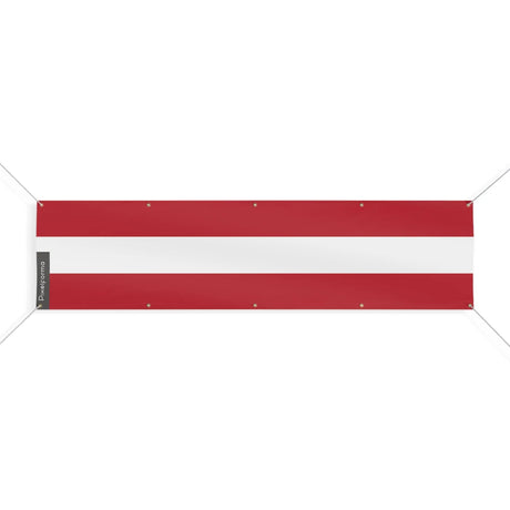 Drapeau autriche polyester résistant aux intempéries
