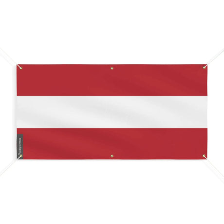 Drapeau autriche polyester résistant usage extérieur