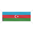 Drapeau azerbaïdjan polyester résistant usage extérieur