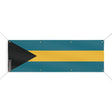 Drapeau bahamas polyester résistant avec œillets robustes