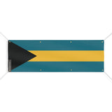 Drapeau bahamas polyester résistant avec œillets robustes