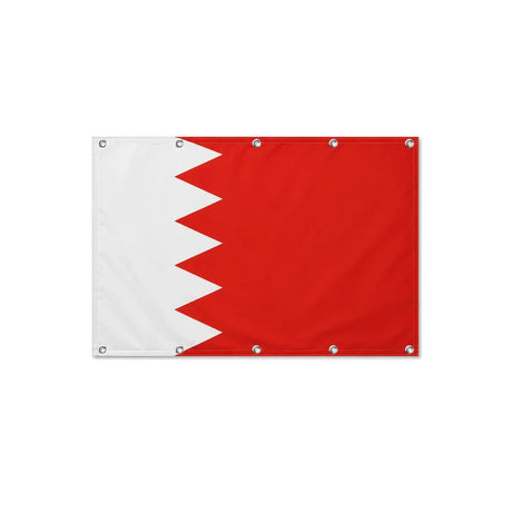 Drapeau de Bahreïn format S en polyester avec dix œillets