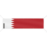 Drapeau bahreïn polyester résistant aux intempéries œillets