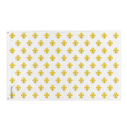Drapeau bannière arborée france polyester double ourlet
