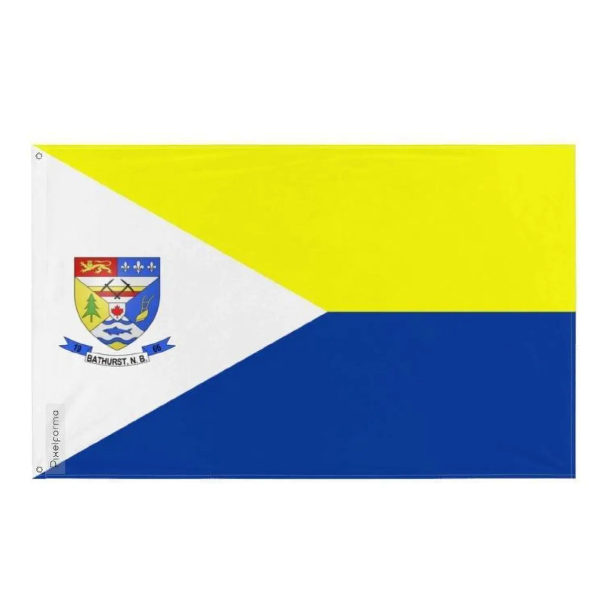 Drapeau bathurst plusieurs tailles en polyester - pixelforma