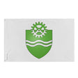 Drapeau bécancour polyester résistant œillets à gauche