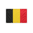 Drapeau de la Belgique format S en polyester avec dix œillets