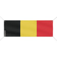 Drapeau belgique polyester résistant aux intempéries