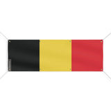 Drapeau belgique polyester résistant aux intempéries