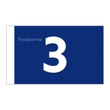 Drapeau Belgorod en plusieurs tailles 100 % polyester Imprimer avec Double ourlet - Pixelforma 