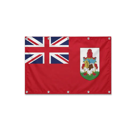 Drapeau des Bermudes format S en polyester avec dix œillets