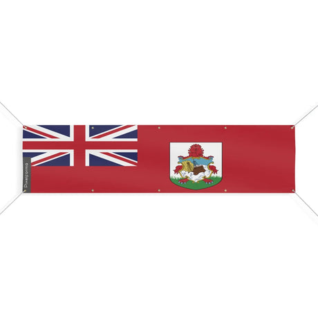 Drapeau bermudes polyester résistant aux intempéries