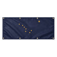 Drapeau blanc résistant aux intempéries en polyester