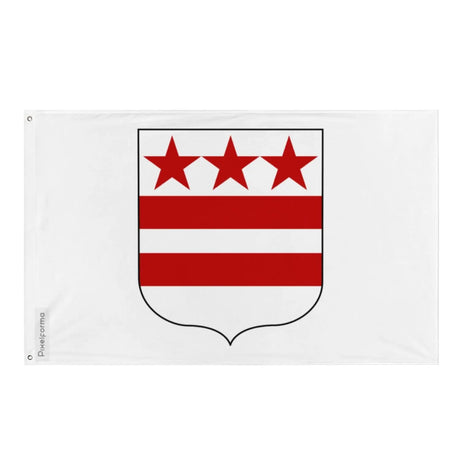 Drapeau blason de la famille washington plusieurs tailles en polyester - pixelforma