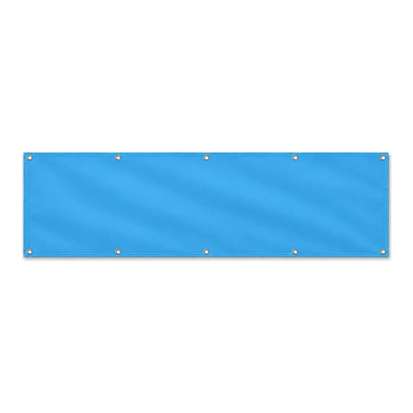 Drapeau Bleu grand format XL en polyester avec dix œillets