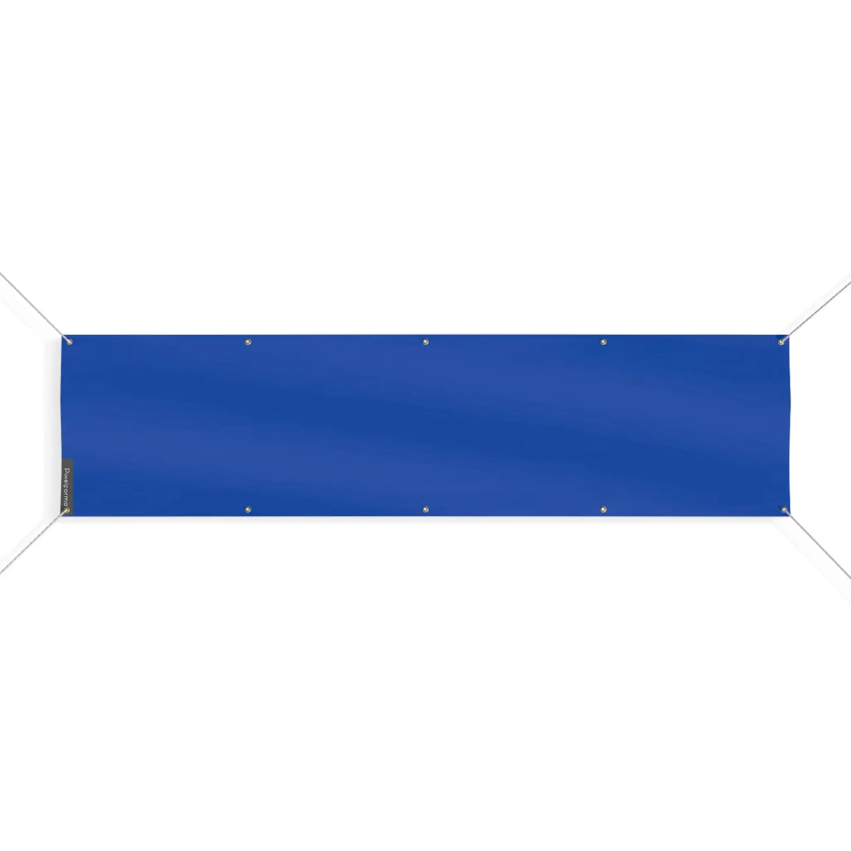Drapeau bleu foncé france polyester résistant œillets