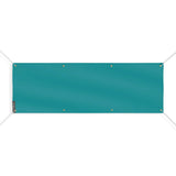 Drapeau bleu tuquoise foncé france polyester résistant