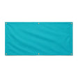 Drapeau bleu turquoise france en polyester résistant