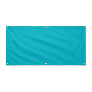 Drapeau bleu turquoise france en polyester résistant
