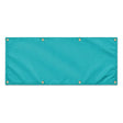 Drapeau bleu turquoise france polyester résistant extérieur