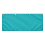 Drapeau bleu turquoise france polyester résistant extérieur