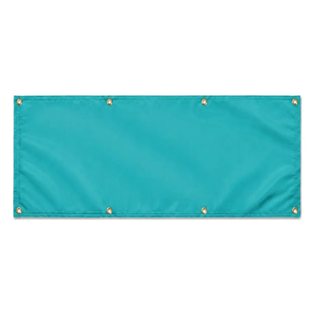 Drapeau bleu turquoise france polyester résistant extérieur