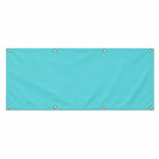 Drapeau bleu turquoise clair polyester résistant extérieur