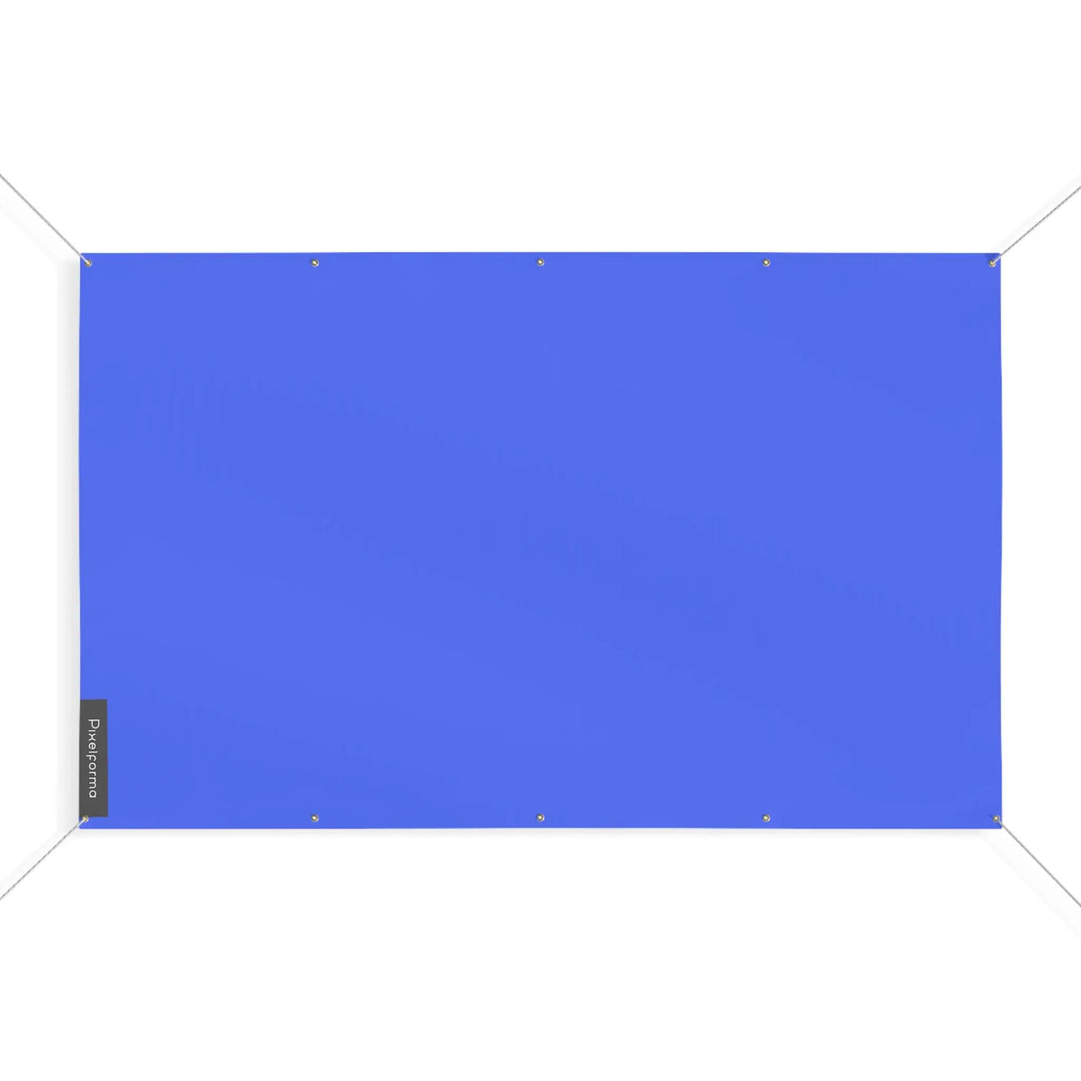 Drapeau bleu violet en polyester résistant aux intempéries