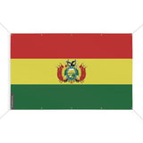 Drapeau bolivie 10 oeillets en plusieurs tailles (s) - pixelforma