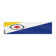 Drapeau bonaire polyester résistant pays-bas caribéens