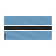 Drapeau botswana polyester résistant usage extérieur intensif