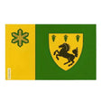 Drapeau brandon polyester résistant œillets à gauche
