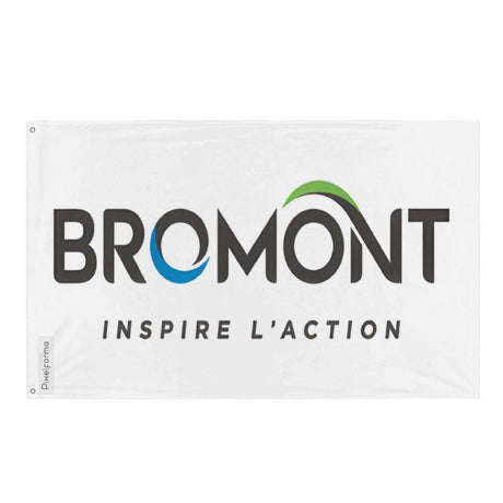 Drapeau Bromont en plusieurs tailles 100 % polyester Imprimer avec Double ourlet - Pixelforma