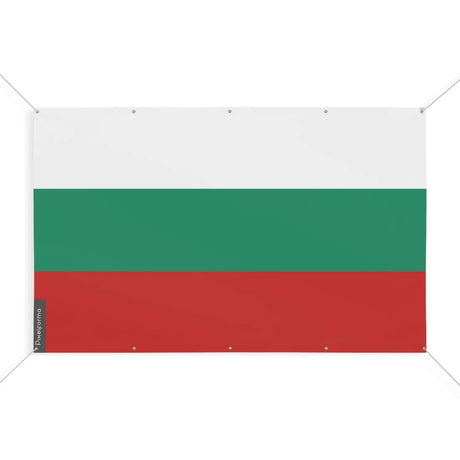 Drapeau bulgarie 10 oeillets en plusieurs tailles (s) - pixelforma