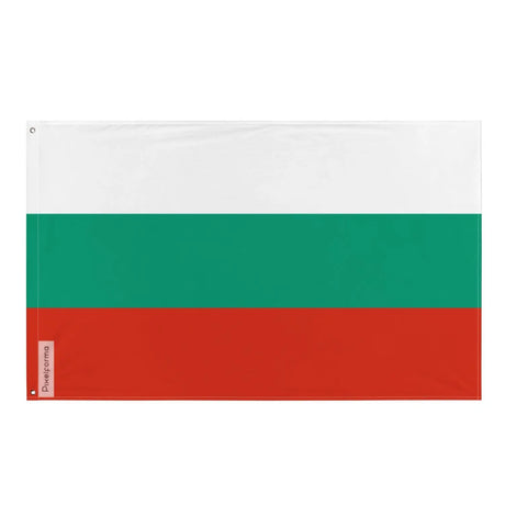 Drapeau bulgarie plusieurs tailles en polyester - pixelforma