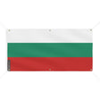 Drapeau bulgarie polyester résistant aux intempéries