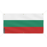 Drapeau bulgarie polyester résistant aux intempéries