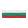 Drapeau bulgarie polyester résistant avec œillets robustes